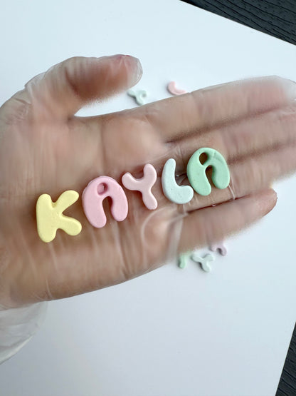 Doodle Alphabet Letters | Goat Milk Based | 1Oct per letter
