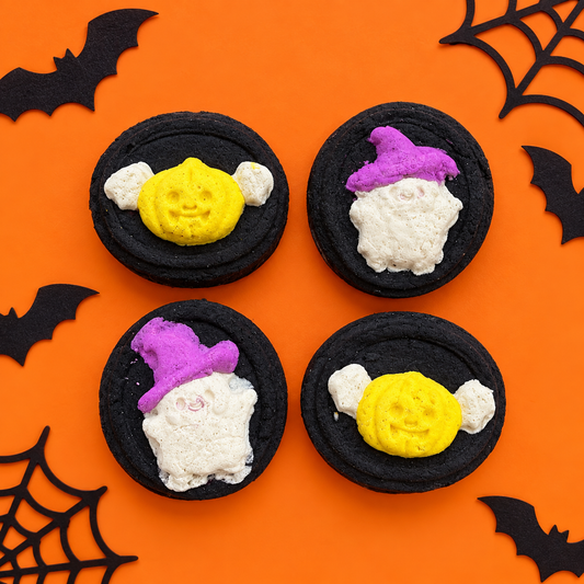 Boo-tiful Mini Cake Set - Soft & Chewy Meat Based, Assorted 2 Designs (2ct)