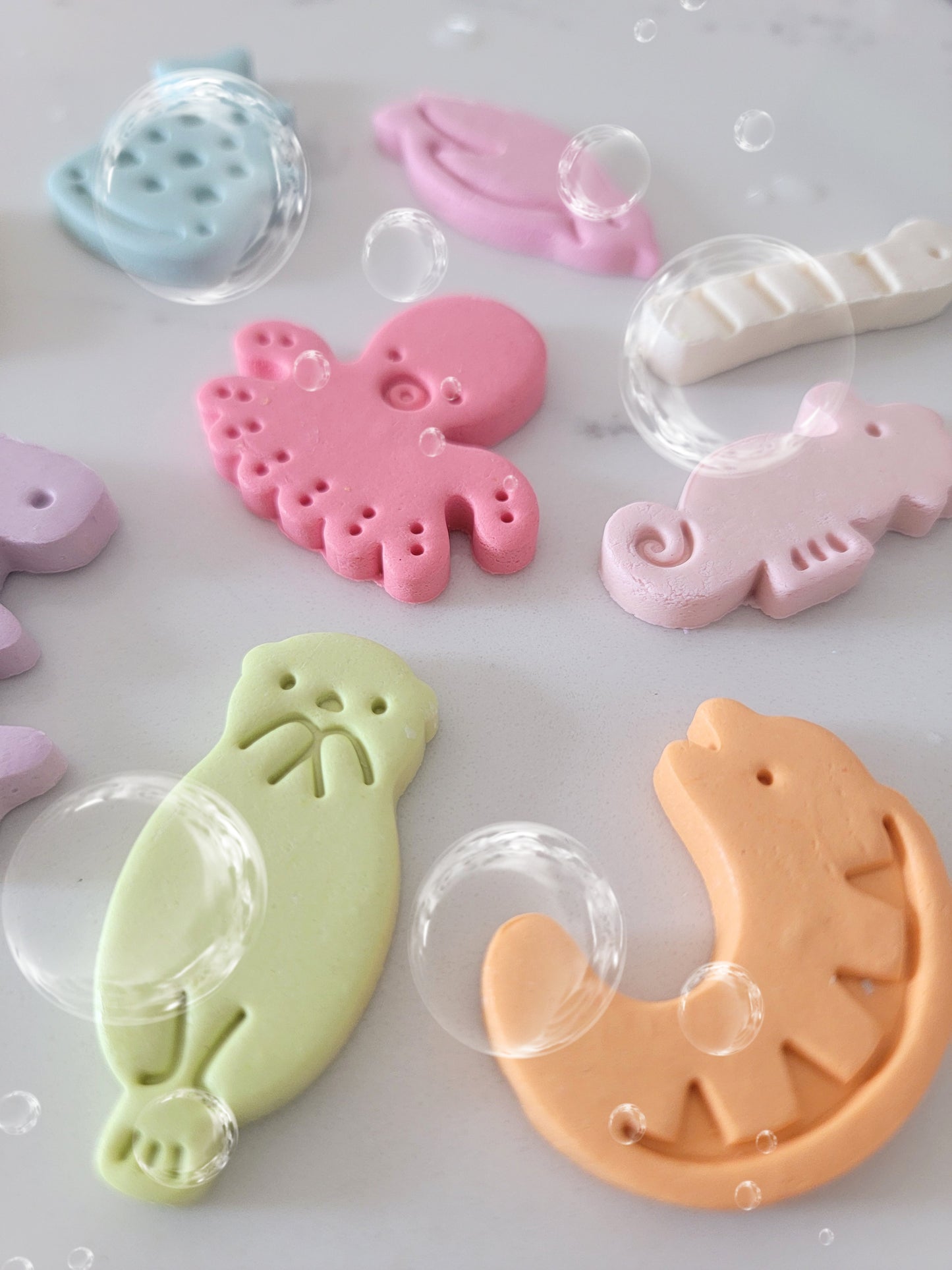 Under The Sea Set, Dog/Cat Treats/ Enrichment Toppers, (9 kinds of sea animals)