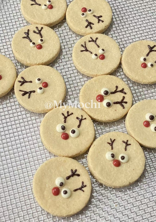 Rudolph the Red-Nosed Reindeer, Pet Meat Cookies, Dog/Adult Cats, 4ct/set