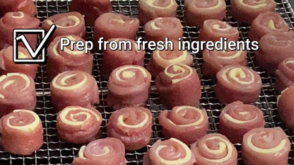Cinnabark Roll Dog Treat | Meat Based | Chomper | 1.8oz/50g (14-16ct)