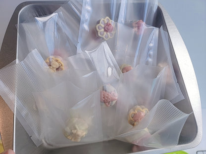 Mini Artisan Donut Set | Sugar Free Icing & Meat Based |Crunchy | 7ct | Assorted Designs