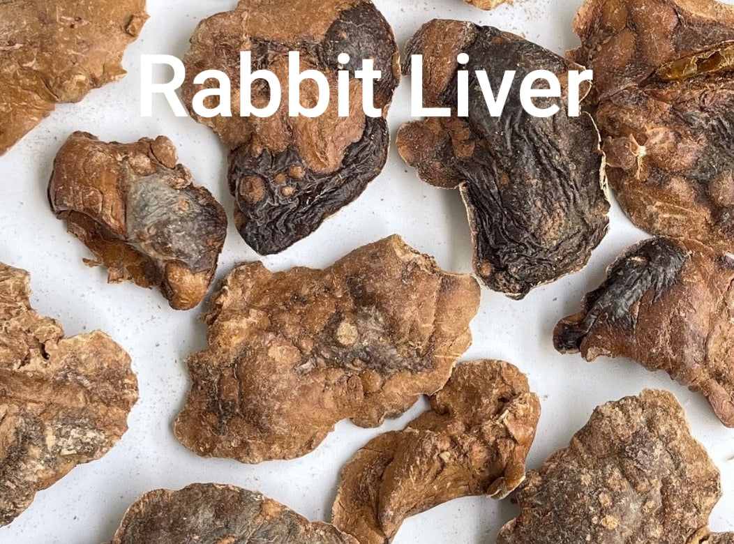 4x Livers Combo in One (Duck, Beef, Rabbit, Pig) - Healthy Dog Treats, suitable for Holistic Rotation Feeding Menu, Convenience Pack