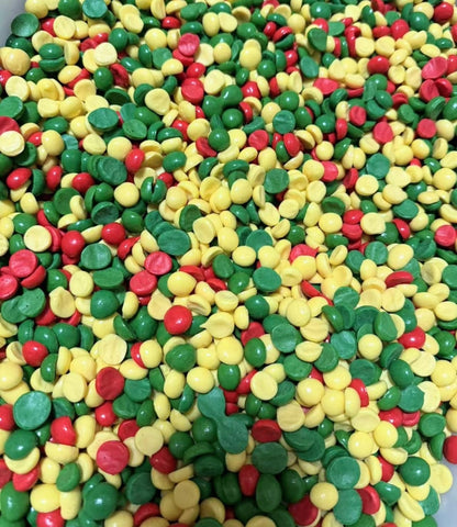 Christmas Special Yolk Soft Melties, Homemade Healthy Dog/Cat Treats & Toppers, 50g/1.8oz