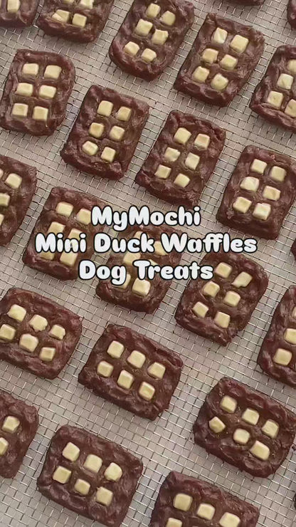 Mini Duck Waffles | Meat Based |Chomper | 12ct