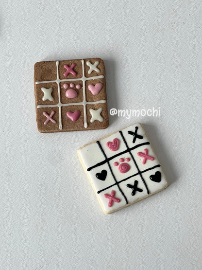 XOXO Tic-Tac-Toe Bean | Meat Based |Softie | 4ct | Assorted Designs