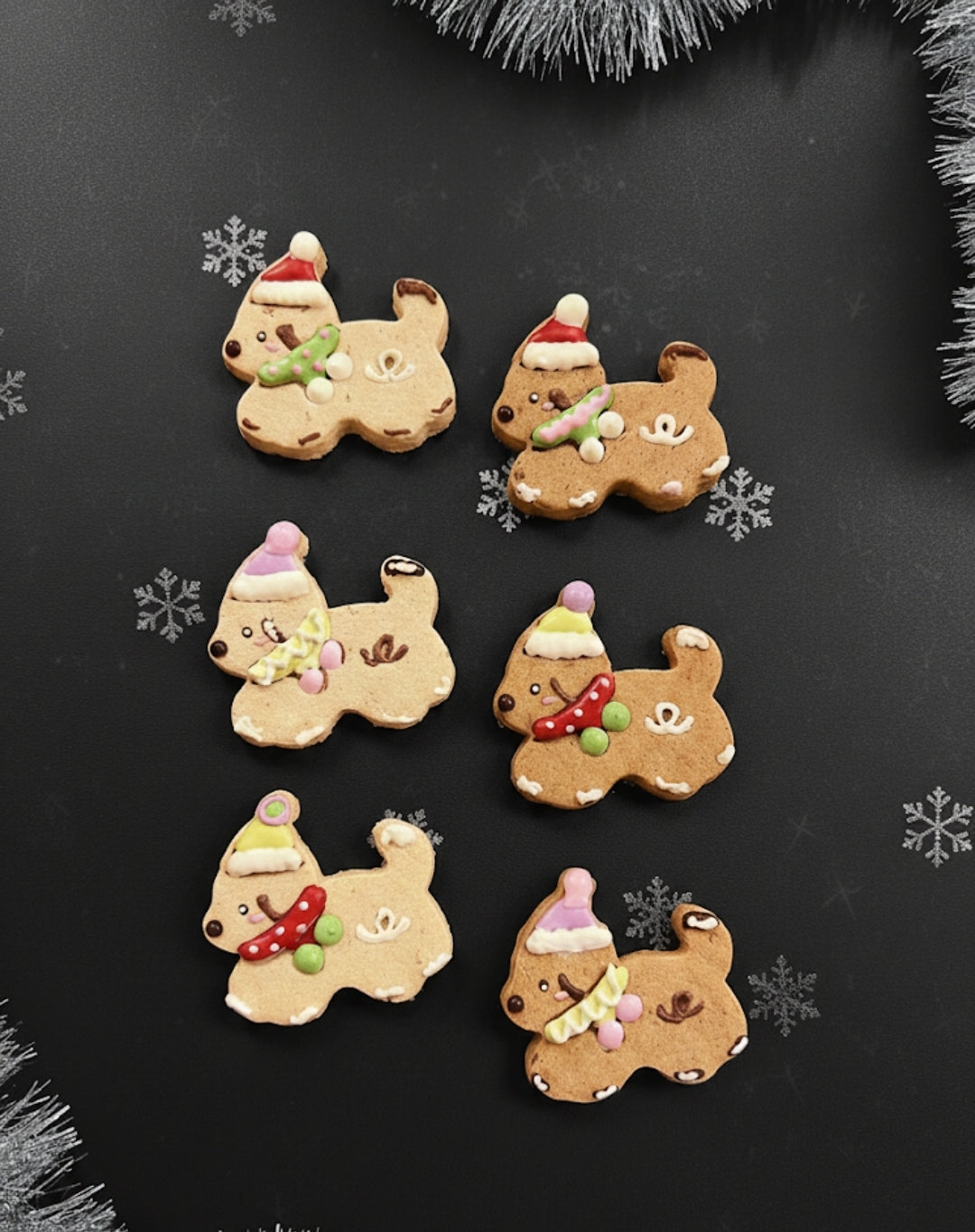 Merry Woofmas Treats | Meat Based |Softie | 4ct | Assorted Designs